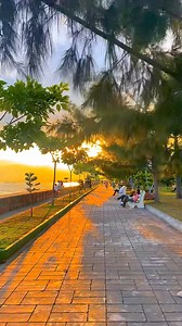 Sunset View at Baywalk Mati, Davao Oriental. | Jcboy