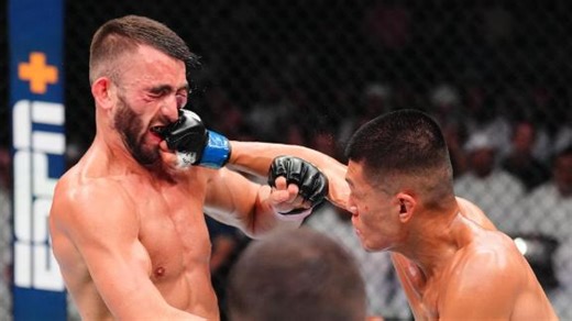 Corte espeluznante pone fin al combate entre Yahya y Nguyen - ESPN Video