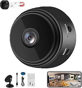 Camtrix Security Camera，Camtrix Magnetic Mini Security Camera，Night Vision Motion Detection Security Cam Covert Cameras with App，for Home Indoor Outdoor. (5)