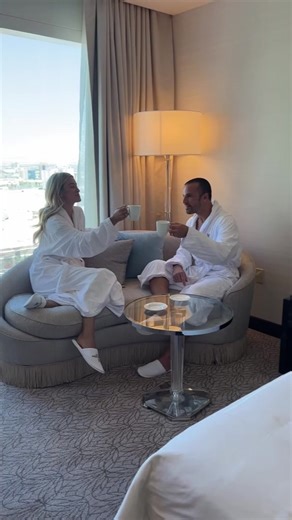 Framed by stunning views of The Strip, our rooms offer both comfort and awe at every glance. | Waldorf Astoria Las Vegas