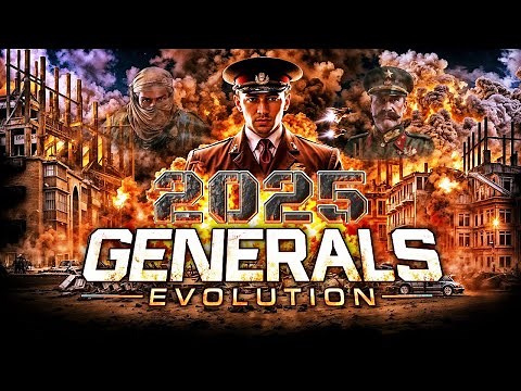 C&C: Generals Evolution 2025 | Next-Gen Battles Unleashed! ( New Map )