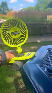 Chill comfortably this summer anywhere, anytime with the USB Lithium Clamp Fan 🌬😎️ This compact sidekick is ideal for staying cool on the go with up to 7 hours of runtime. Click here to shop! 🛒 https://bit.ly/3E0uIT3 #PortableBreeze #CoolingCompanion #OnTheMoveCooling | RYOBI Power Tools Canada