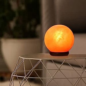 Amazon.com: Apex Global Natural Himalayan Pink Salt Globe Night Lamp (6 inches, 9 lbs), Certified Cable, Himalayan Pink Salt Lamp, with Dimmer Switch and Extra Bulb Unique Gift Idea : Tools & Home Improvement