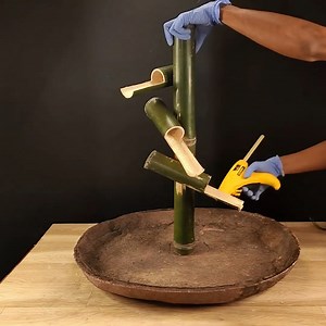 4.5K views · 119 reactions | Amazing Bamboo Fountain DIY Ideas  #bamboo #diy | RusticKraft | Facebook