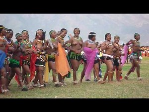 Umhlanga 2009 Reed Dance Swaziland.avi