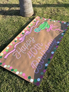 Birthday Banner 40th - Etsy