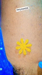 725K views · 1.5K reactions | Yellow flower design sticker #reels #fbreels #sticker #viral | Devi Bindi | Facebook