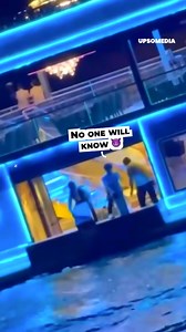 An inappropriate behavior that caused outrage among those who saw the images. | Positive