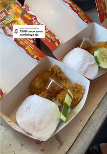 Promo Ayam Geprek 3500: Dapat Ayam Geprek Jumbo Lengkap?