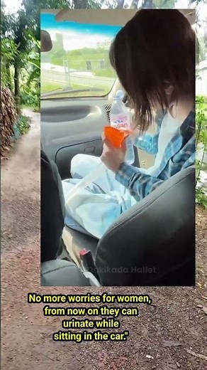 Girls’ Car Travel Solution Pee Anywhere Safely