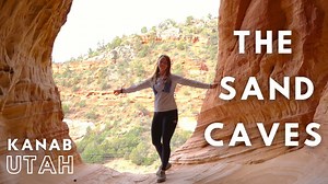 Exploring The Sand Caves In Kanab Utah