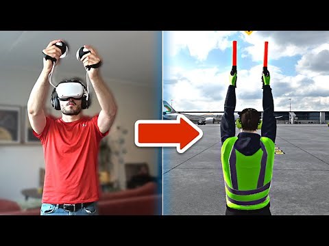 Airport Ground Handling Simulator VR - First Look