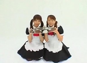 Two Asian Teens Eating Cum Off A Glass Plate