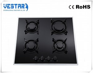 [Hot Item] Glass Panel 30" Cooktop 4 Burner Gas Hob