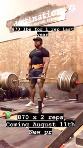@jmackey33_ifbbpro New PR is coming in 2 weeks while using the @mackey_innovations Mack Clamps. It will start with 870 lbs for 2 reps. A rest week and then we’re going for a new single PR 920 lbs! 💪💪 The mental preparation for it begins now. It will not happen by me “hoping” that I will do it but it’s already going to happen because I’ve already told myself it will. Now, I’m making it public so I have no choice but to succeed. @vivobarefoot @cardilloweightbelts @performaxlabs use JOE20 at chec