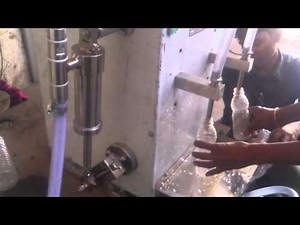 Semi auto liquid filling machine