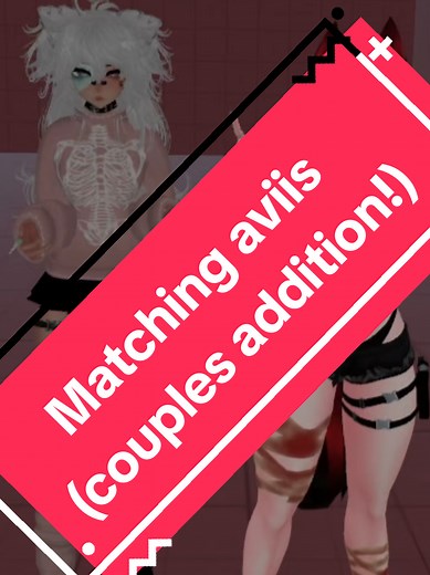 Matching Couples Aviis in VRChat