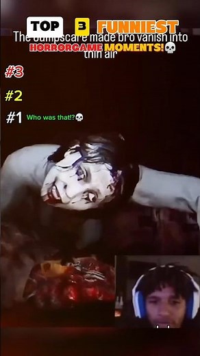 Top 3 Horror Game Jump Scares Moments!👻 (Bro didn't expect that moment!!😭☠️)