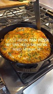 Homemade Cast Iron Pan Pizza with Smoked Salmon & Spinach 🍕 #recipe⁣ ⁣ We got pan pizza AT HOME 😋 ⁣ ⁣ Featured: @candacehawk⁣ ⁣ #BlackFoodieFinder⁣ ⁣ ━━━━━━━━━━━━━━━━━━━━━━⁣ 𝗥𝗲𝗰𝗶𝗽𝗲? Comment “recipe” or visit 𝗕𝗹𝗮𝗰𝗸𝗙𝗼𝗼𝗱𝗶𝗲.𝗰𝗼𝗺⁣ ━━━━━━━━━━━━━━━━━━━━━━⁣ ⁣ 𝘛𝘩𝘦 𝘕𝘰. 𝟷 𝘱𝘭𝘢𝘵𝘧𝘰𝘳𝘮 𝘤𝘦𝘭𝘦𝘣𝘳𝘢𝘵𝘪𝘯𝘨 𝘉𝘭𝘢𝘤𝘬 𝘧𝘰𝘰𝘥, 𝘧𝘭𝘢𝘷𝘰𝘳, 𝘢𝘯𝘥 𝘤𝘶𝘭𝘵𝘶𝘳𝘦 𝘸𝘰𝘳𝘭𝘥𝘸𝘪𝘥𝘦.⁣ ⁣ ⁣ ⁣ ⁣ ⁣ ⁣ ⁣ ⁣ ⁣ ⁣ (#blackfoodie #heyfoodies #pizza castiron kidfriendly⁣ ) | Black Foodie F