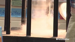 5.7K views · 76 reactions | Tornado simulator built by AccuWeather meteorologist excites future forecasters : | AccuWeather | Facebook