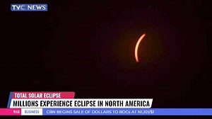 3.5K views · 69 reactions | Solar Eclipse: Millions Experience Eclipse in North America | Tvcnewsng | Facebook