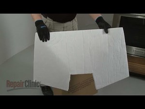 Kitchenaid Canopy Vent Hood 36" Insulation Replacement #W10735407 | Repair Clinic