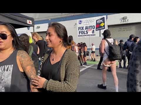 Folsom Street fair in San Francisco 4k 60FPS