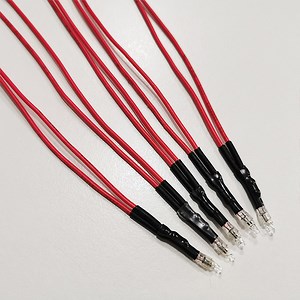 [Hot Item] Customized 26AWG Wire Colorful Neon Lamp/Indicator with Resistor