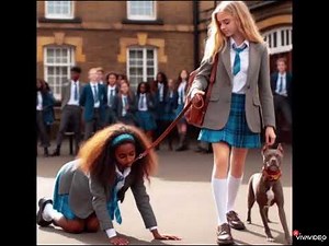 Black slave for a young mistress