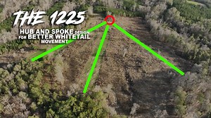 6.8K views · 32 reactions | We're back on "The 1225" talking about the design of a hub and spoke location for whitetail and how it will encourage more whitetail movement. | The Management Advantage | Facebook