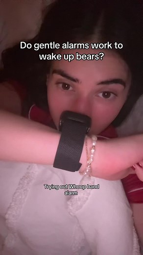 Testing the Whoop Band Alarm for Sleep Tracking
