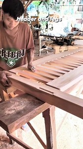 Attach headboard header and legs of bedframe #blifestyle #bedheaderandlegs #furnituremaker | Manny Gildo