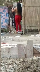 Village Girl Open Bath