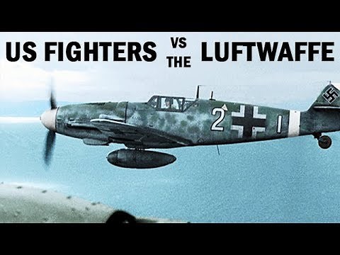 US Fighter Pilots vs. the German Luftwaffe | World War 2 Documentary | 1945