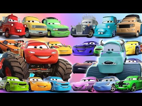 Looking For Disney Pixar Cars Lightning Mcqueen, Bubba Wheelhouse, Brick Yardley, Miguel Camino