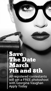 Save the date Georgina Vaughan Photography | Miss Nevada USA