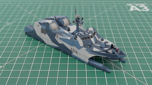 Type 022 Houbei Class FAC Chinese Navy 3D Print STL File - Etsy Australia