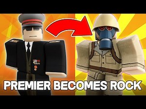 PREMIER BECOMES ROCK | Roblox Military Simulator