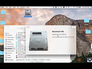 MAC - Disk Space Available