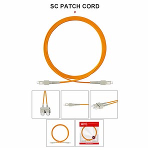 [Hot Item] Simplex Sc/APC 9/125 Single Mode Fiber Optic Jumper- 0.9mm PVC Jacket Sc Patch Cord