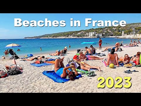 🇫🇷 THE BEST Beaches in FRANCE 🇫🇷 SUMMER WALKING TRAVEL!!