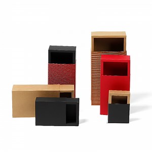 [Hot Item] Custom Gift Box with Drawer Packaging with Ribbon Pull out Sleeve Boxes Gift Pack Jewelry Packaging Sliding Drawer Box