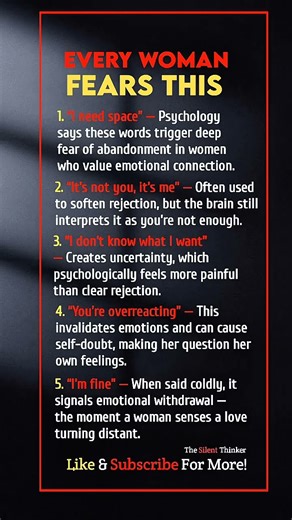 The Truth Men Don’t Know About Female Psychology😱