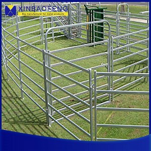 [Hot Item] Livestock Farm Fence Cattle Fence Panel Horse Sheep Stockyard Corral Panel Yard Gate
