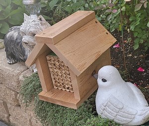 Mason Bee House - Bestäuber Garten Bienen Hotel in Originalgröße - Etsy.de