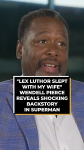 54K views · 1K reactions | “Lex Luthor slept with my wife." 﫢 Wendell Pierce reveals shocking backstory in #Superman.  | Screen Rant | Facebook
