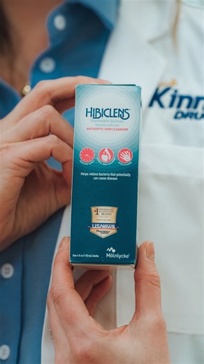 ✋ Did you know? Mobile phones carry 10 times more bacteria than toilet seats. Gross, right? But good hand washing is our first defense! For extra protection, meet our hero: Hibiclens! 🧼 Kills germs on contact and bonds with skin for ongoing defense. Gentle yet powerful! #KinneySkinney #Hibiclens #FYP | Kinney Drugs