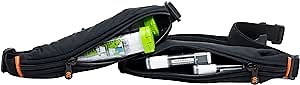 Insulated Medical Belt Fanny Pack with an Adjustable Waistband for your epipens, Auvi-Q, Epinephrine Injectors, Insulin or Other Temperature Sensitive Medications. Black