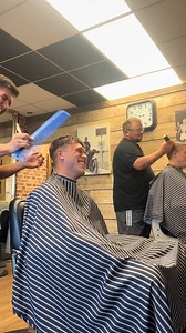 Part 3 Old large comb reactions 😂 wasnt going to post these. #reaction #barberpranks #sheffield #barbershop #barberlife #haircut #comedy #laugh | Mitchy & Matty