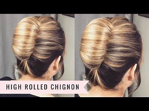 The High Rolled Chignon by SweetHearts Hair
